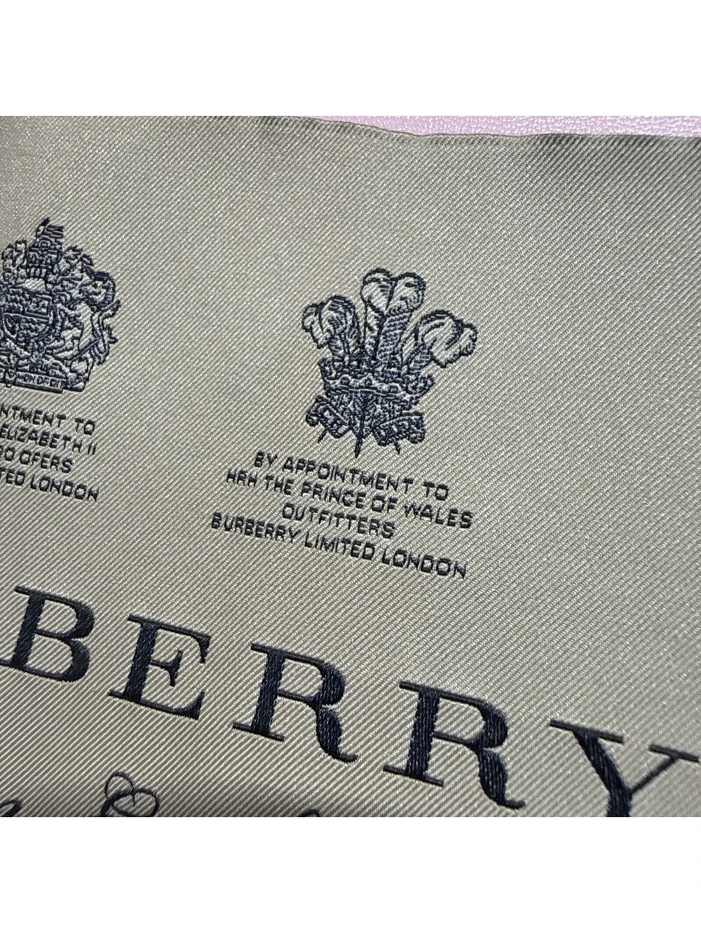 BURBERRY 1 Designer Tag LABEL Replacement Sewing Accessories 14 X 9.5 cm